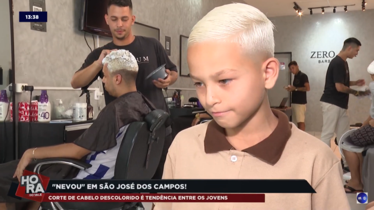 corte de cabelo nevou