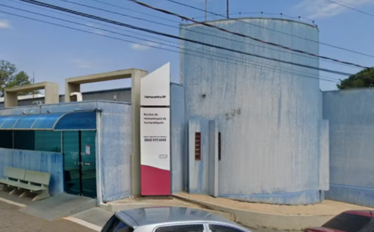 Hemocentro de Fernandópolis perde mais de 250 bolsas de sangue após queda de energia