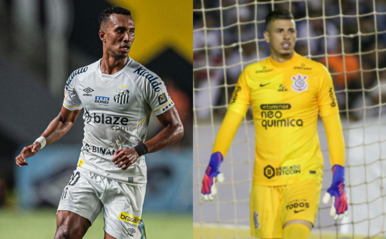 Corinthians e Santos estudam troca de goleiro por atacante