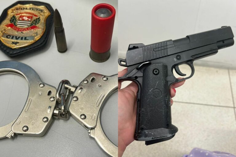 Homem é preso se passando por policial civil