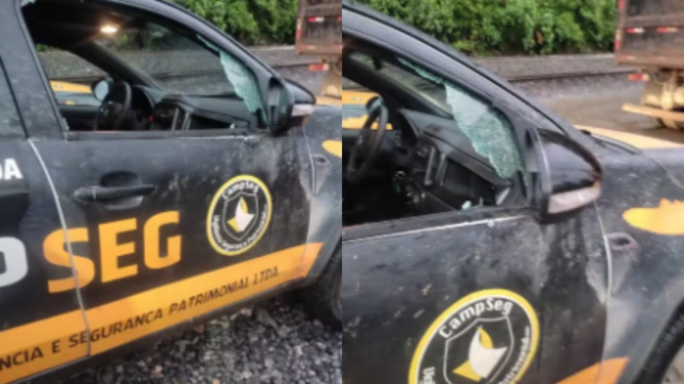 Seguranças e criminosos trocam tiros em linha férrea de Cubatão