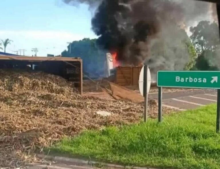 Colisão deixa três mortos em incêndio na rodovia Assis Chateaubriand