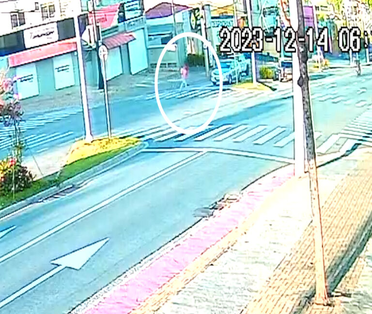 Idoso de 83 anos morre atropelado em faixa de pedestre de Indaiatuba; veja o vídeo