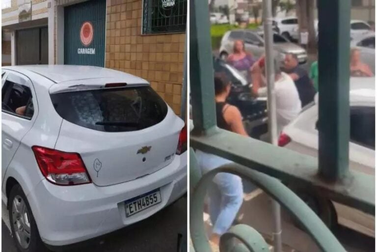 Em confusão por vaga de deficiente, mulher é agredida com socos e puxões de cabelo