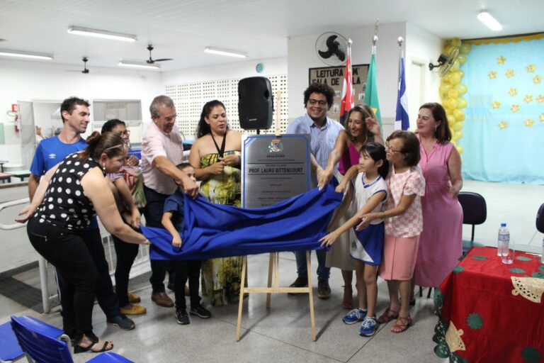 Escola Municipal Lauro Bittencourt recebe R$ 1,7 mi em melhorias