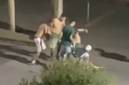 torcedores do palmeiras briga sjc