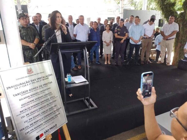 Secretário de Segurança Pública inaugura nova sede da Polícia Militar Ambiental em Araçatuba