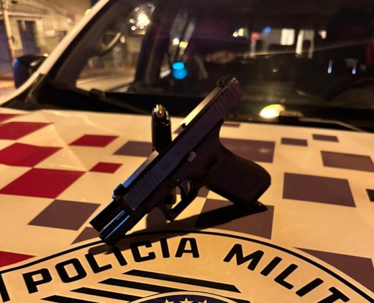 Após desentendimento na rua Tapajós, homem dispara arma de fogo e é detido