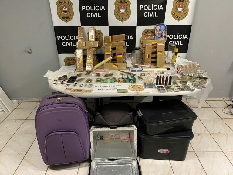 Disk Drogas: Homem é preso por vender drogas em Santos