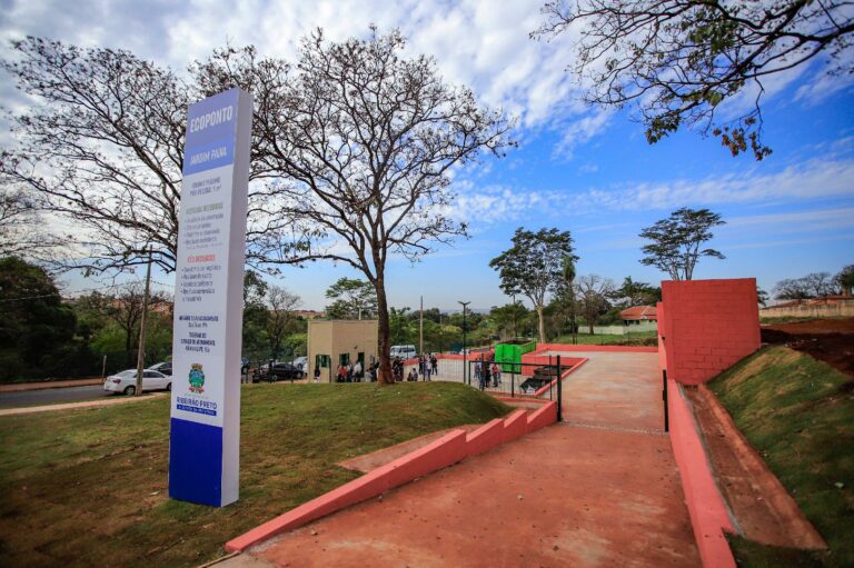 Ecopontos receberam mais de 14 mil toneladas de resíduos em 2023