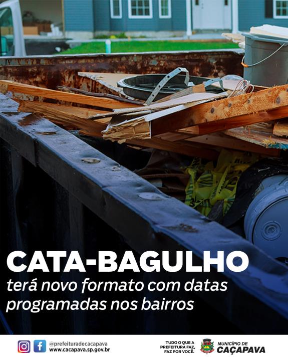cata-bagulho caçapava