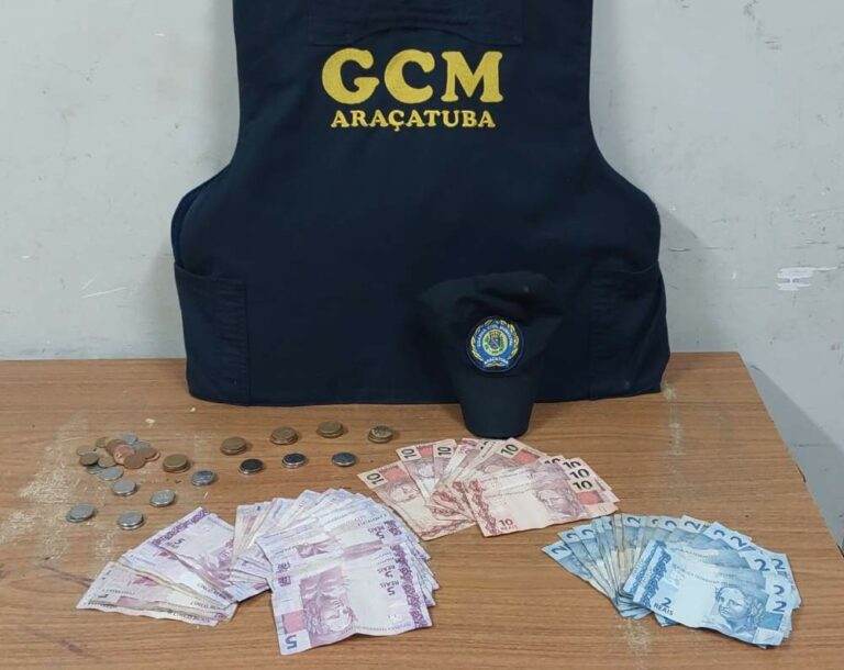 Guarda Municipal de Araçatuba prende dupla por furto em estacionamento no centro da cidade