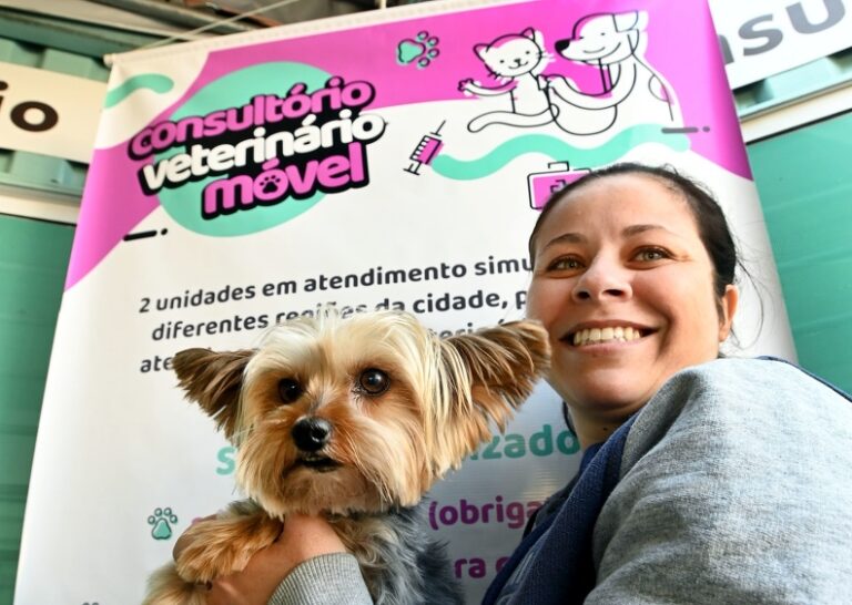 Consultório Móvel veterinário prorroga prazo de atendimento nos bairros em Campinas