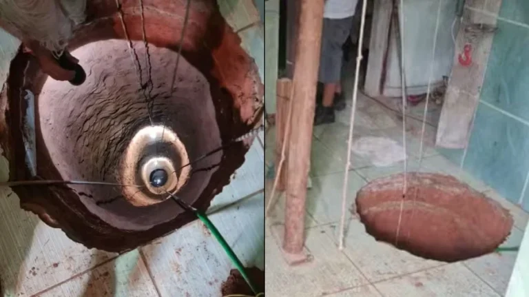 Idoso que cavou buraco em busca de ouro embaixo da casa dizia ter ‘orientações de um espírito’