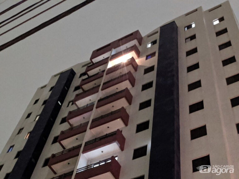 Cachorro é socorrido por bombeiros após mulher esquecer panela em fogão ligado 