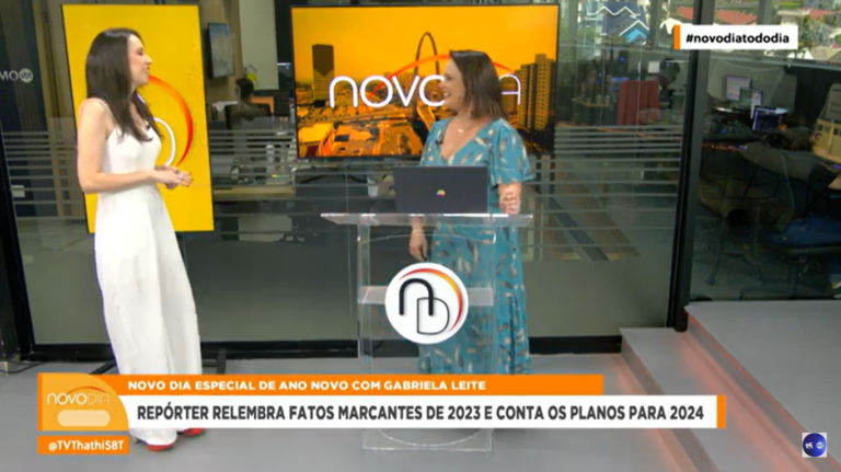 No jornalismo, todo dia é uma aventura nova, e entramos 2024 com muito mais expectativa porque uma super profissional que precisou