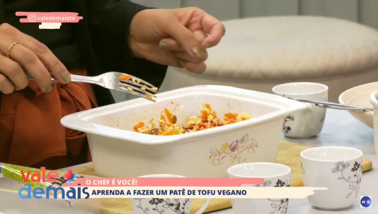 patê de tofu vegano vale demais