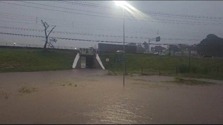 taubaté debaixo d'água