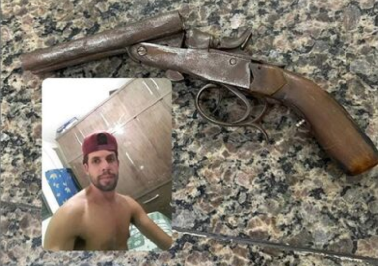Ao ver a mãe sendo agredida, jovem de 18 anos mata ex-padrasto com tiro na cabeça