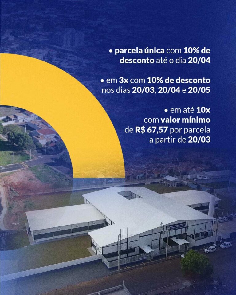 Araçatuba disponibiliza consulta e pagamento do IPTU nesta quinta-feira