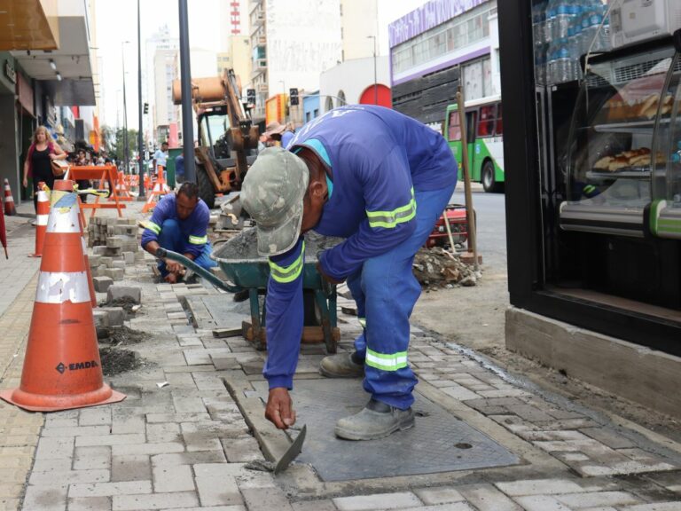 Obras na Campos Sales retornam totalmente nesta segunda-feira, 8