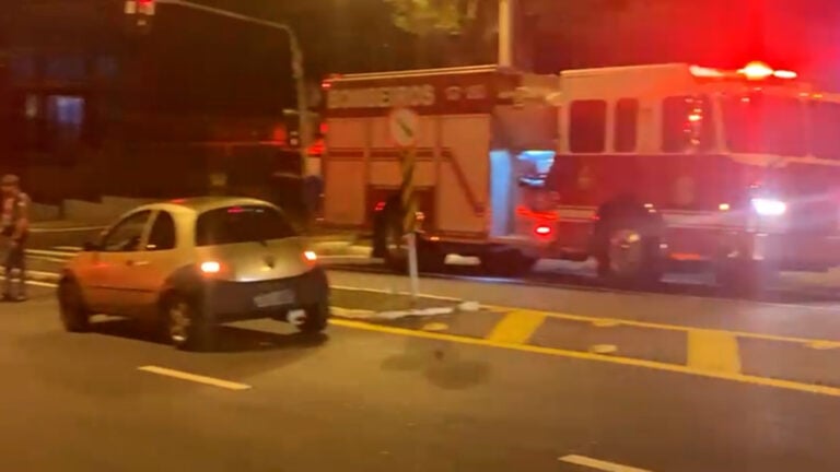 Princípio de incêndio atinge agência bancária de Campinas