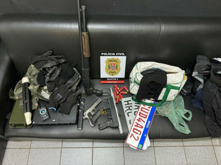 Polícia realiza operação contra quadrilha de roubo de carga no interior de SP