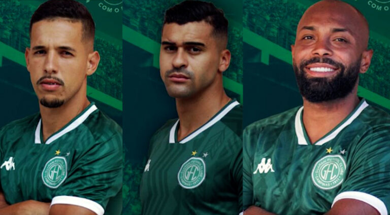 Veja quem são os três reforços anunciados pelo Guarani neste final de semana