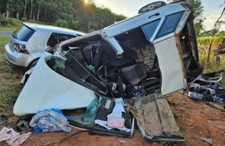 Colisão em estrada vicinal deixa um morto dois feridos