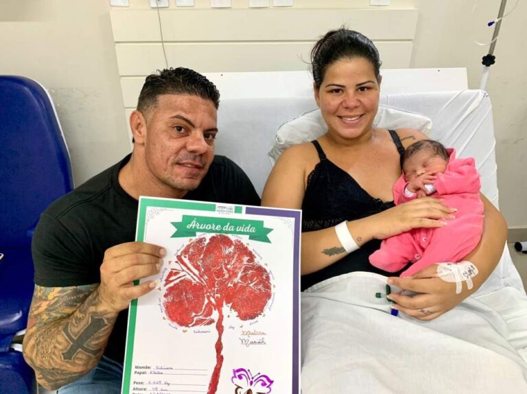 Duas meninas marcam o início de 2024 nas maternidades de Araçatuba e Birigui