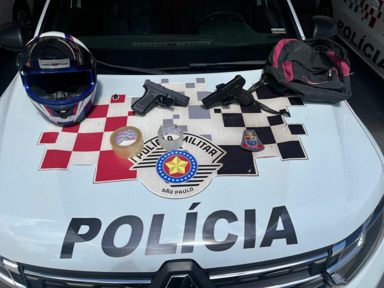 homem preso e menor apreendido em sjc