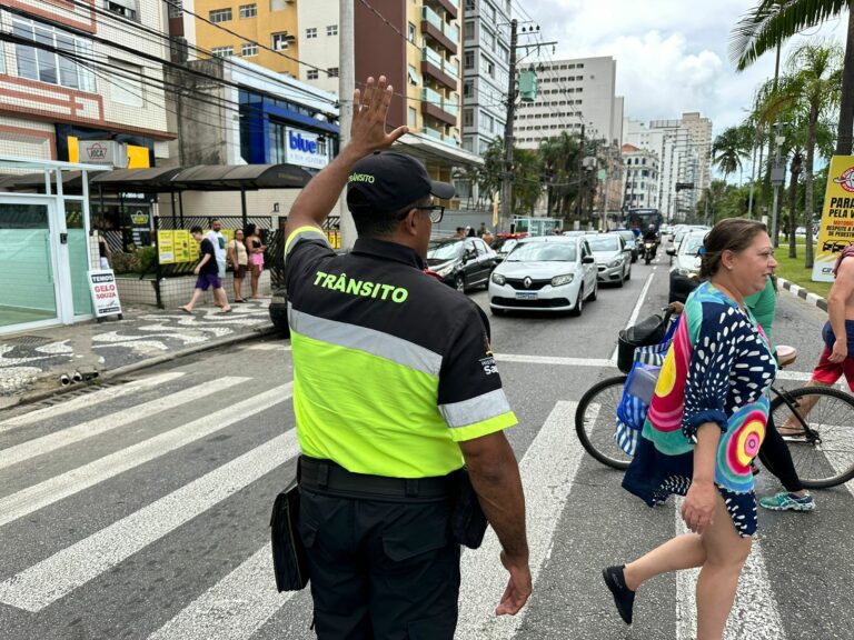 Santos lança campanha para proteger os pedestres