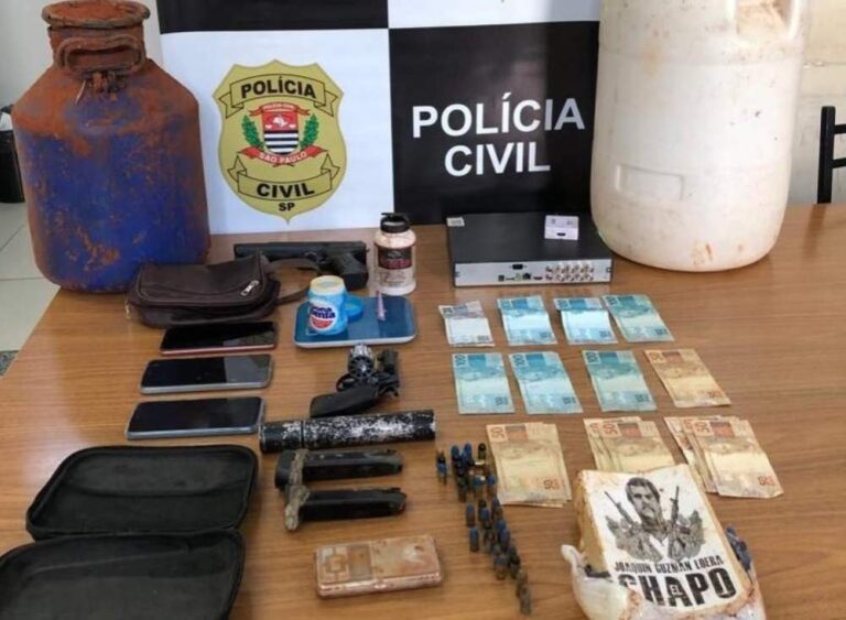 Homem preso em Araçatuba com drogas e armas possui duas condenações por homicídio