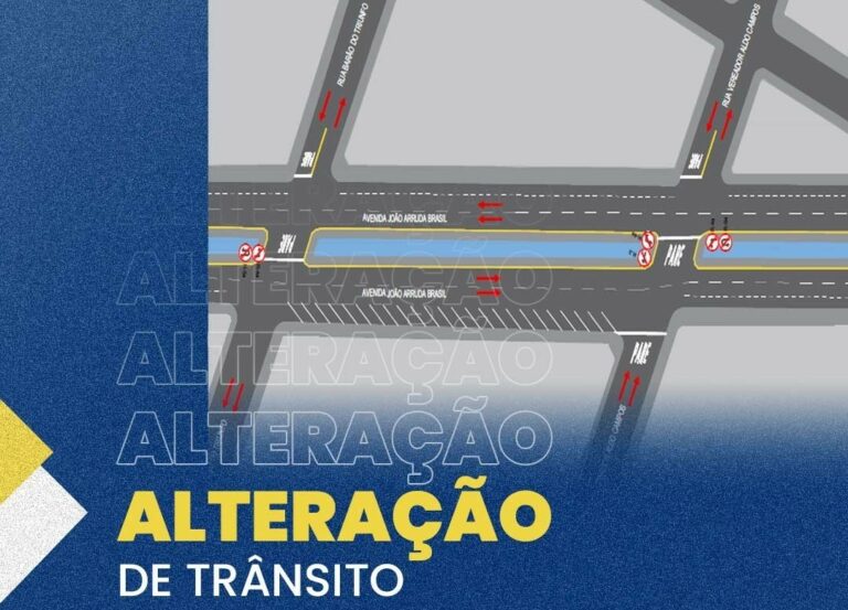 Araçatuba tem alteração de trânsito no bairro São Joaquim