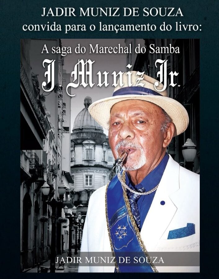O Marechal do Samba santista J. Muniz Jr. tem sua trajetória contada em livro