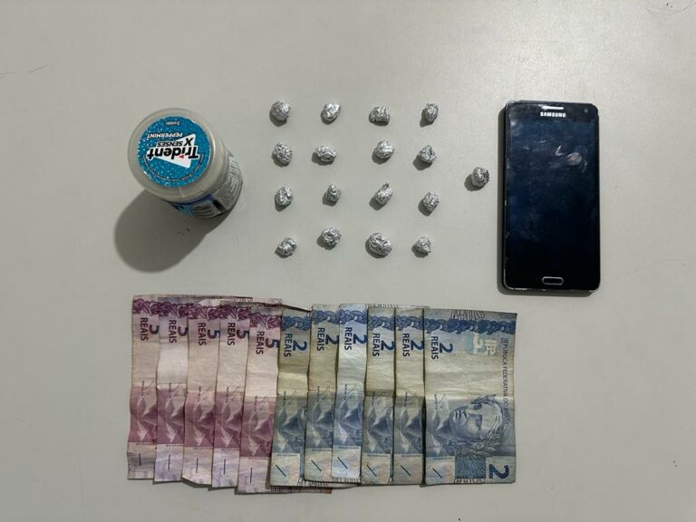 Operação policial em Penápolis resulta em apreensão de crack e prisão por tráfico de drogas