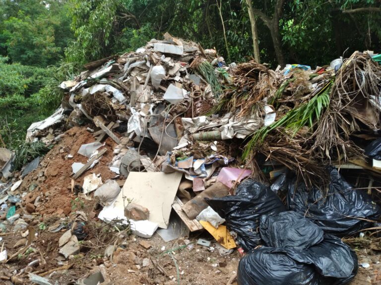 Guarda Municipal identifica aterro clandestino e leva suspeito para delegacia