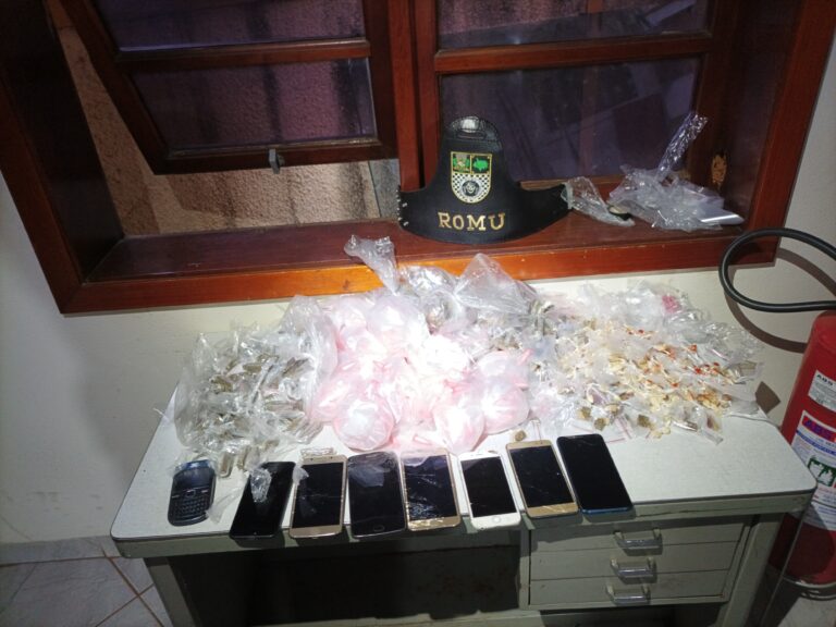 GCM persegue e prende homem por tráfico de drogas