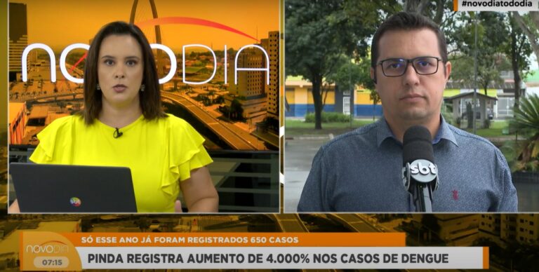 Pinda registra aumento de 4.000% nos casos de dengue