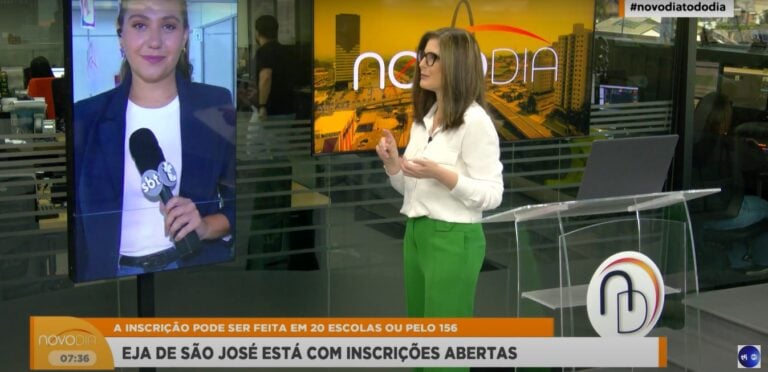 Inscrições abertas do EJA em São José