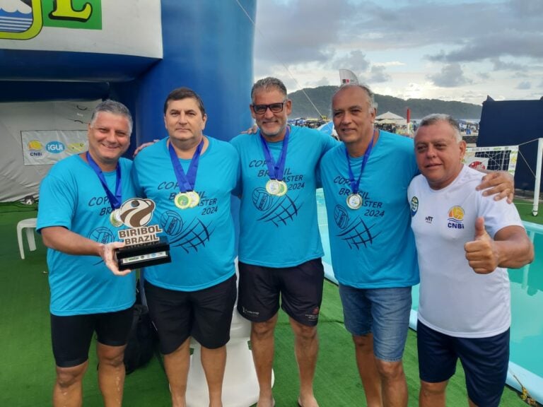 Equipe masculina de Araçatuba conquista a 1ª etapa da Copa Brasil de Biribol