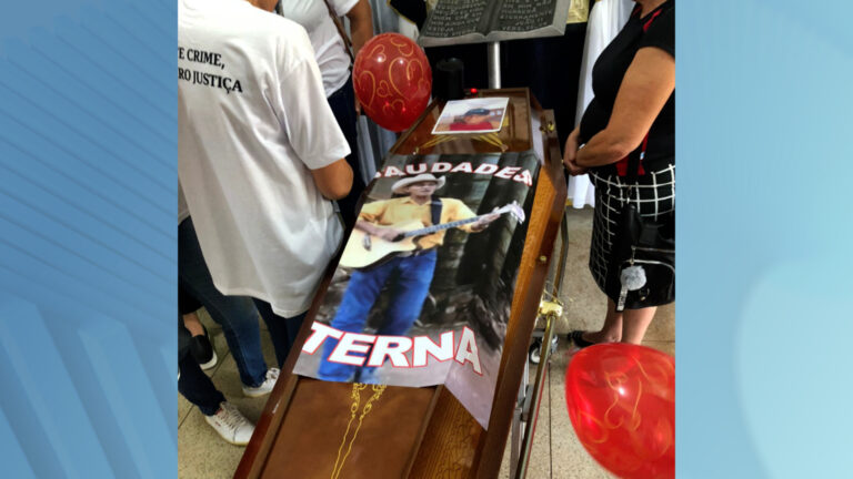 Família de Edézio consegue se despedir quatro meses após sua morte