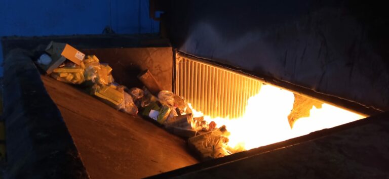 Polícia Civil incinera mais de 2,5 toneladas de drogas apreendidas em Ribeirão Preto