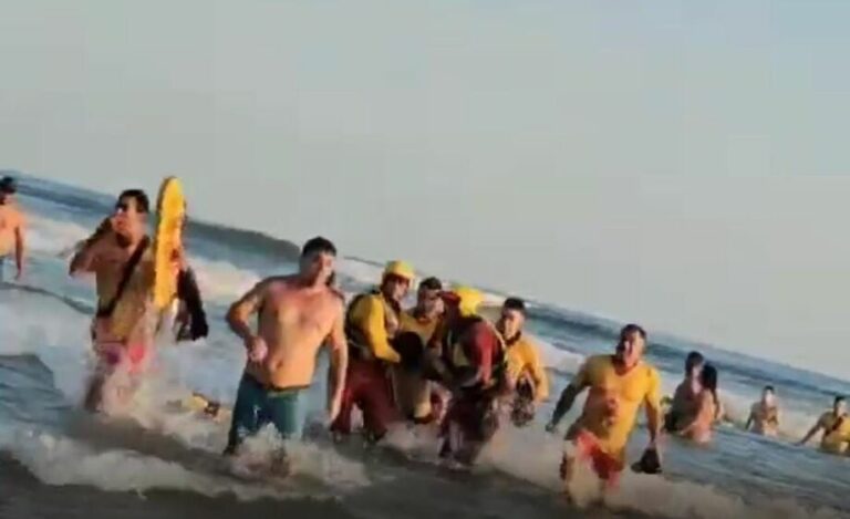 Turista morre após afogamento em Praia Grande