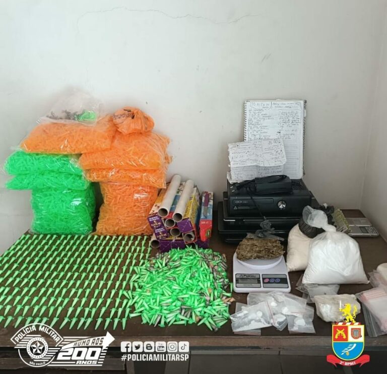 Dupla é presa por tráfico de drogas em Birigui