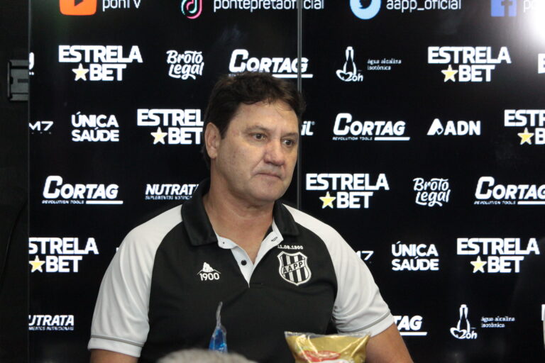 João Brigatti se conforma com saídas de atletas da Ponte: “Temos que nos acostumar”. Foto: Diego Almeida/PontePress