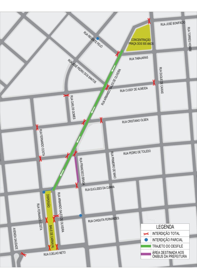 Prefeitura de Araçatuba divulga organização do trânsito para o Foliata 2024