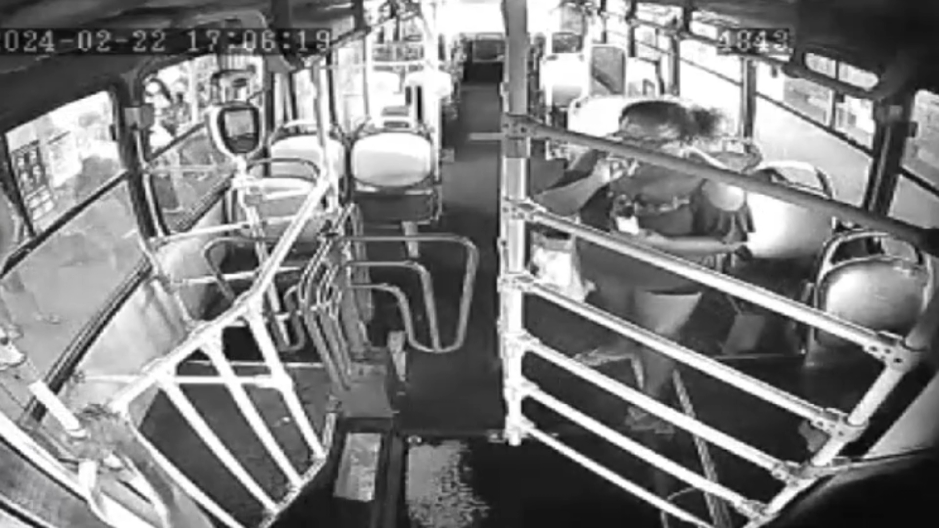 Câmeras de segurança mostram mulher tentando incendiar ex-marido em ônibus de Campinas