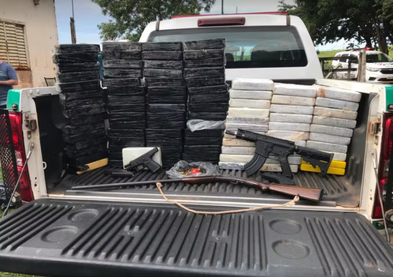 Homem é preso com aproximadamente 200 kg de drogas no interior de SP