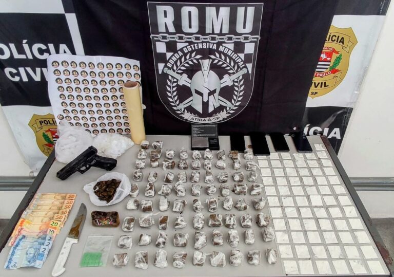 Polícia desarticula esquema criminoso e apreende mais de 10 kg de drogas no interior de SP